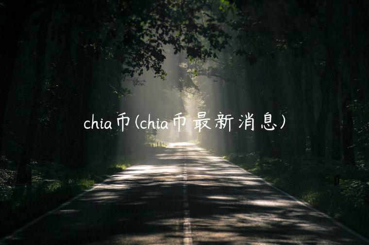 chia币(chia币最新消息)